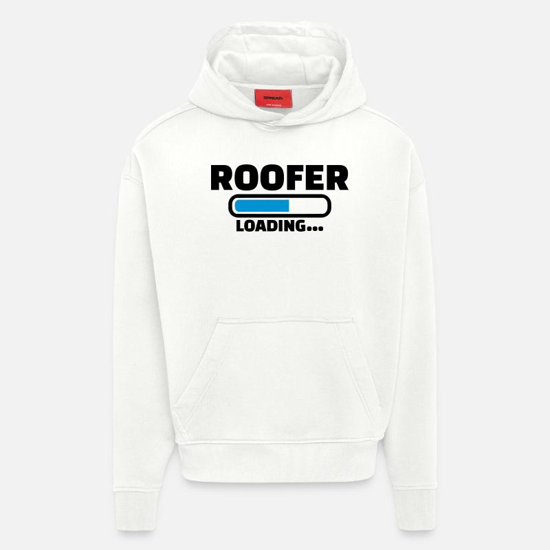 Dachdecker - Hoodie- made by SPREAD  - OFF WHITE
