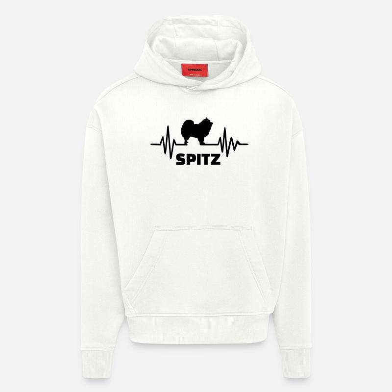 Spitz - Hoodie- made by SPREAD  - OFF WHITE