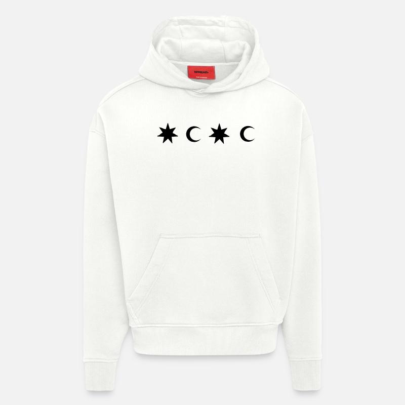 elemente - Hoodie- made by SPREAD  - OFF WHITE