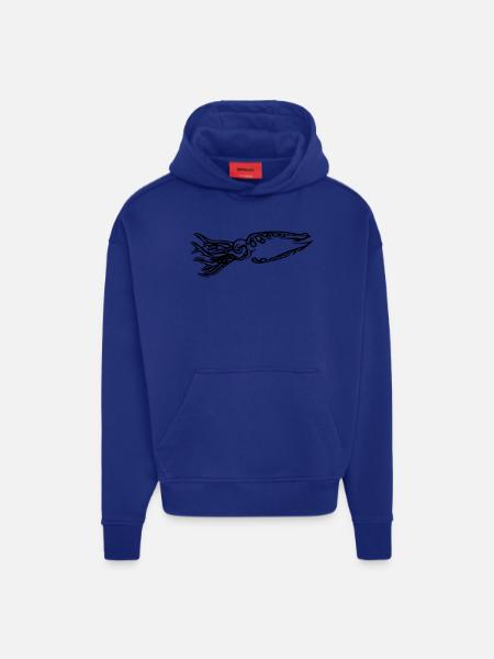 Octopus - Hoodie- made by SPREAD - OFF WHITE