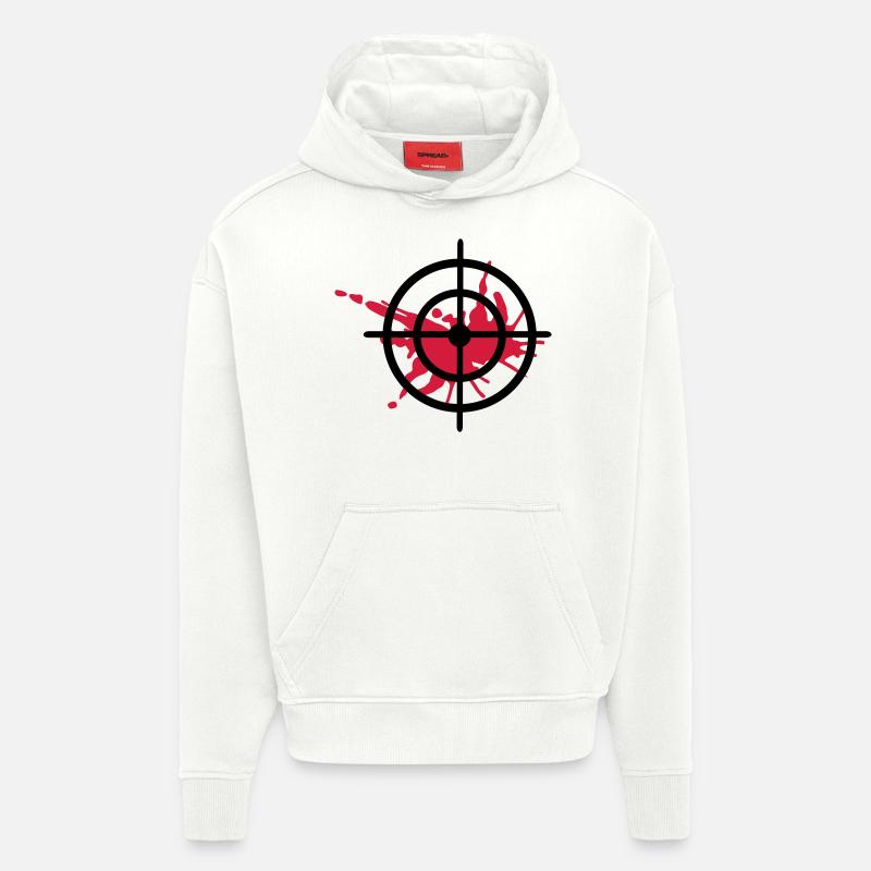 Blut - Hoodie- made by SPREAD  - OFF WHITE