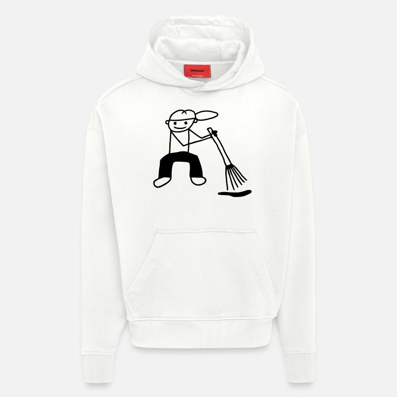 Feger - Hoodie- made by SPREAD  - OFF WHITE