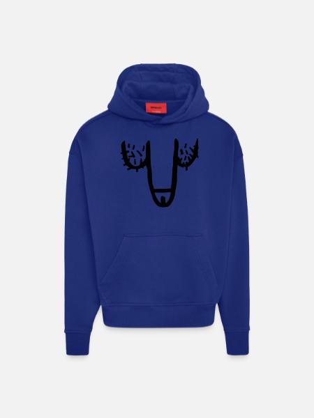 Penis - Sweat à capuche bio épais oversize fabriqué en UE - OFF WHITE