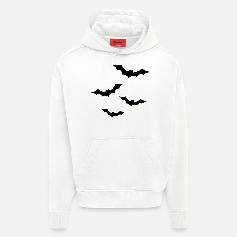 Fledermaus - Hoodie- made by SPREAD  - OFF WHITE