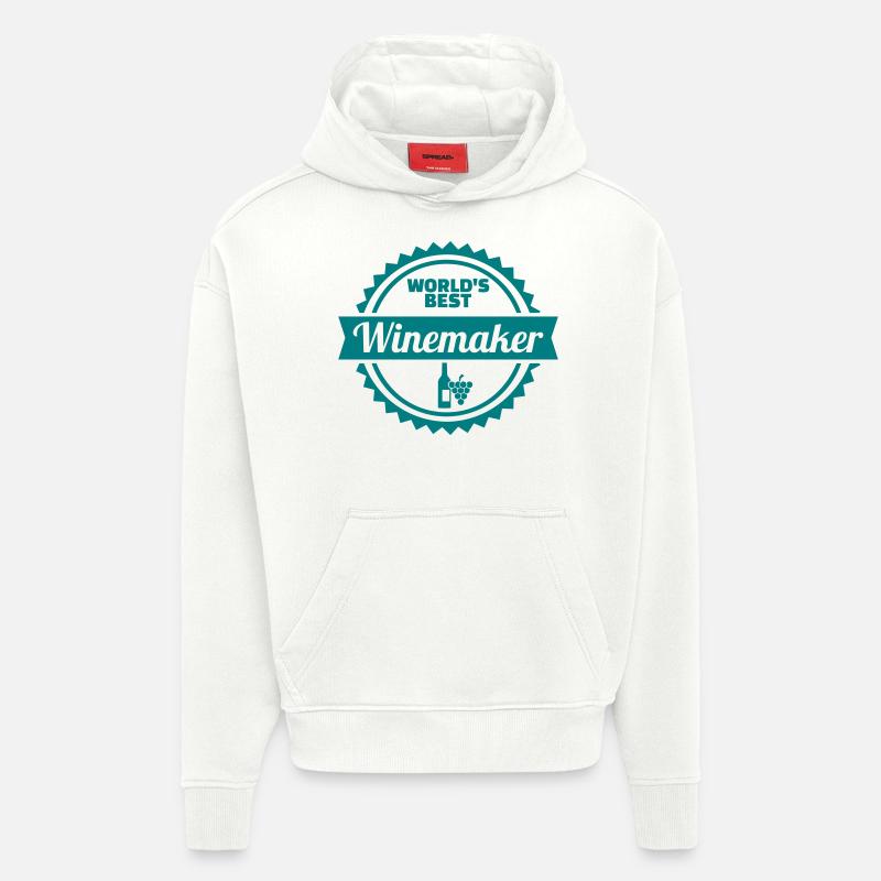 Winzer - Hoodie- made by SPREAD  - OFF WHITE