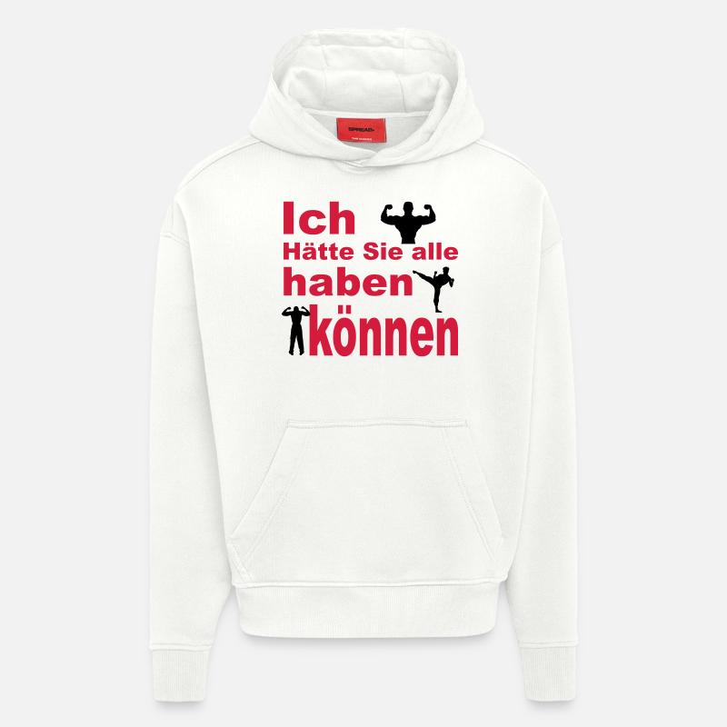 wedding - Hoodie- made by SPREAD  - OFF WHITE