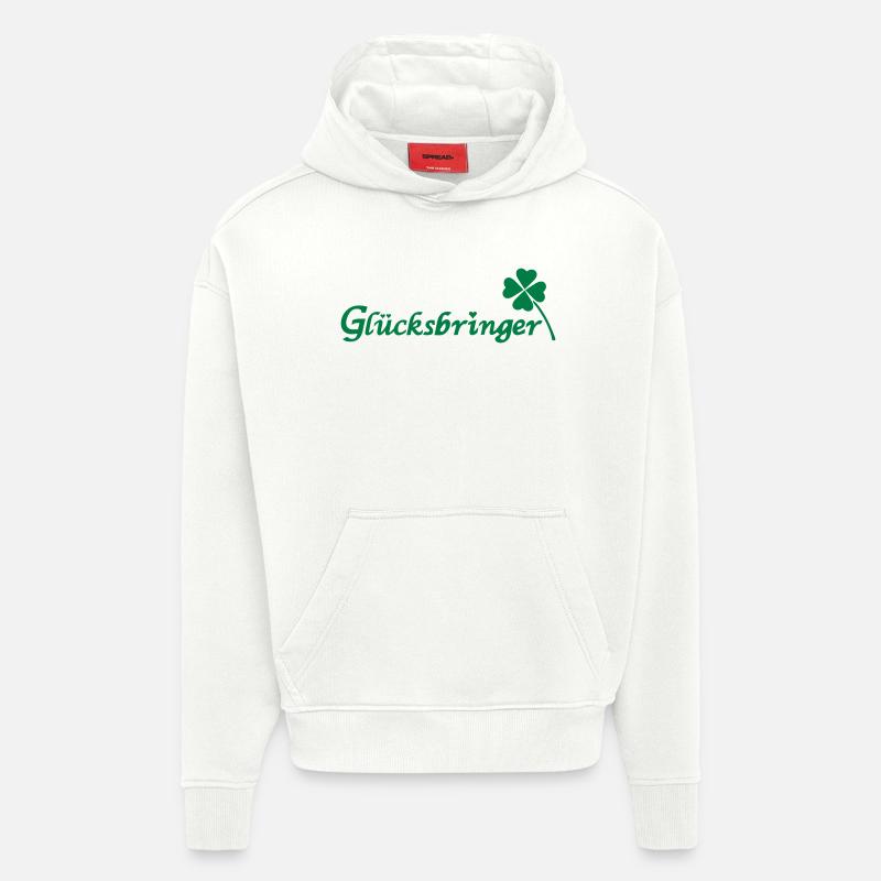 Glücksbringer - Hoodie- made by SPREAD  - OFF WHITE