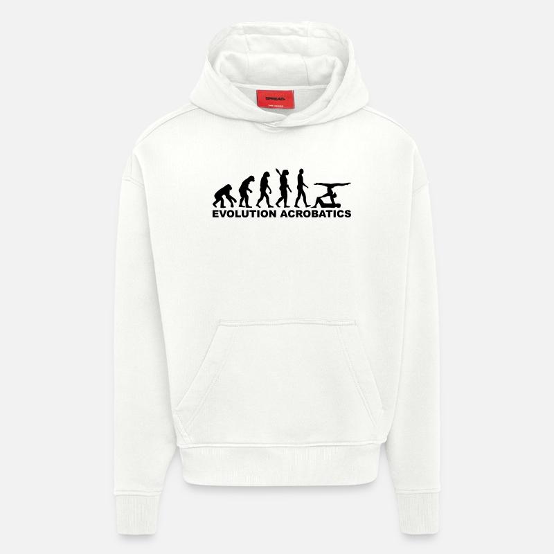 Akrobatik - Hoodie- made by SPREAD - OFF WHITE