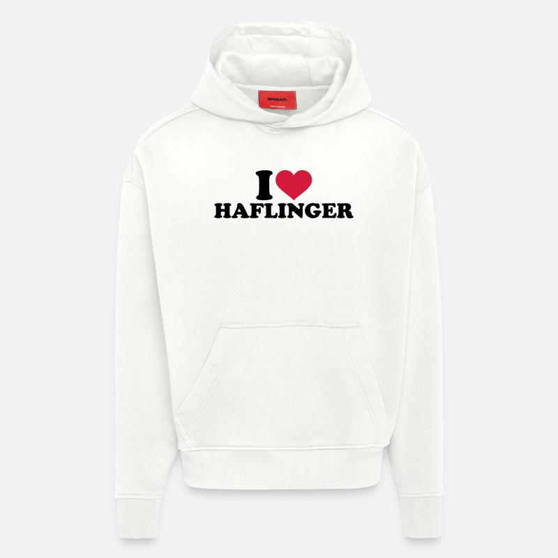 Haflinger - Hoodie- made by SPREAD  - OFF WHITE