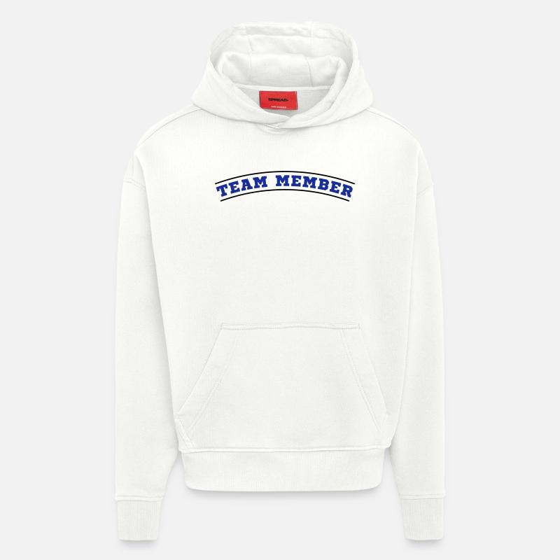 team member design - Hoodie- made by SPREAD  - OFF WHITE