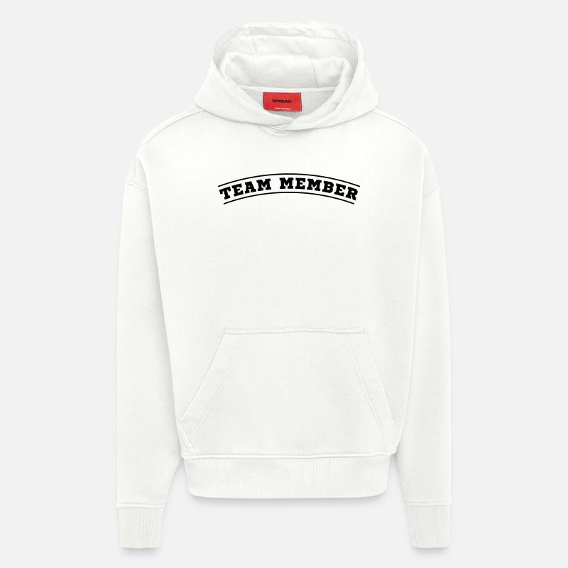 team member design - Hoodie- made by SPREAD  - OFF WHITE