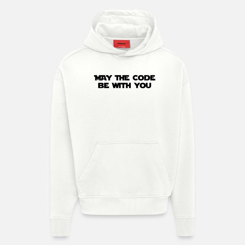 Computer / Developer / Geek / Code / Funny - Hoodie- made by SPREAD  - OFF WHITE