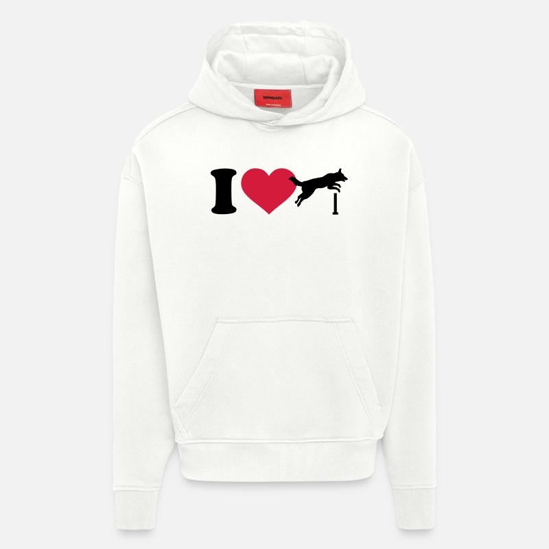 Agility - Hoodie- made by SPREAD  - OFF WHITE