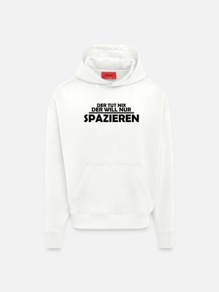 spazieren - Hoodie- made by SPREAD - OFF WHITE