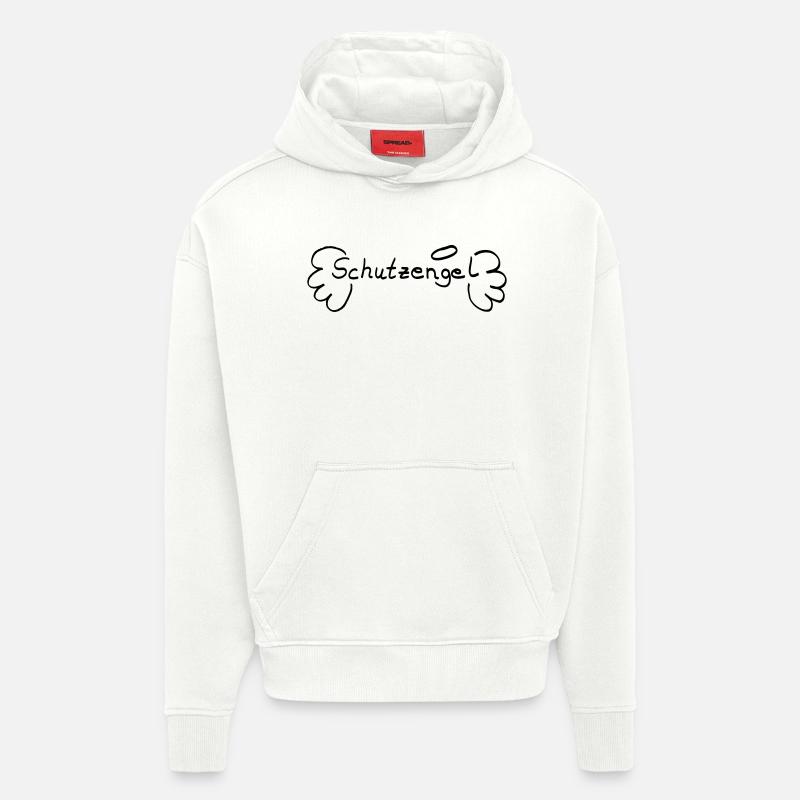 Schutzengel - Hoodie- made by SPREAD  - OFF WHITE