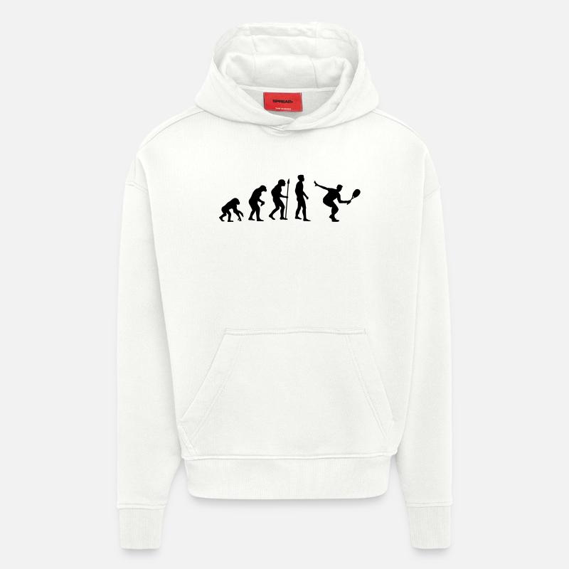 squash__evolution____f1 - Sweat à capuche bio épais oversize fabriqué en UE - OFF WHITE