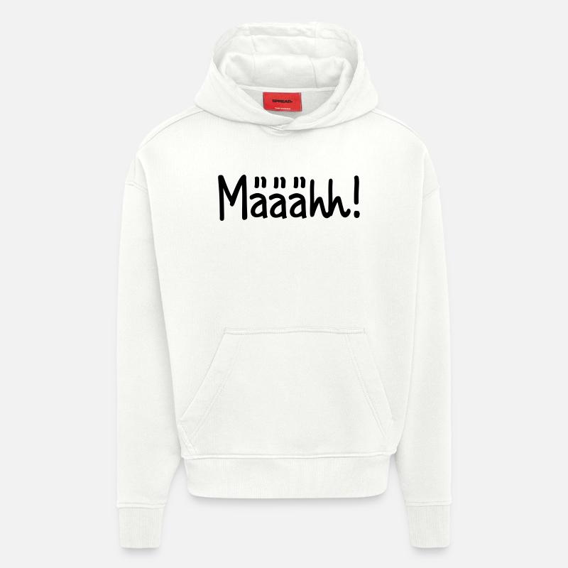 Schaf - Hoodie- made by SPREAD  - OFF WHITE