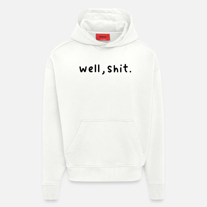 Oh Scheiße - Hoodie- made by SPREAD  - OFF WHITE