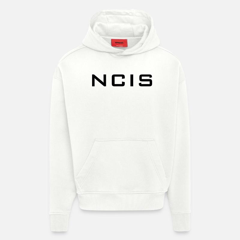 NCIS - Hoodie- made by SPREAD  - OFF WHITE