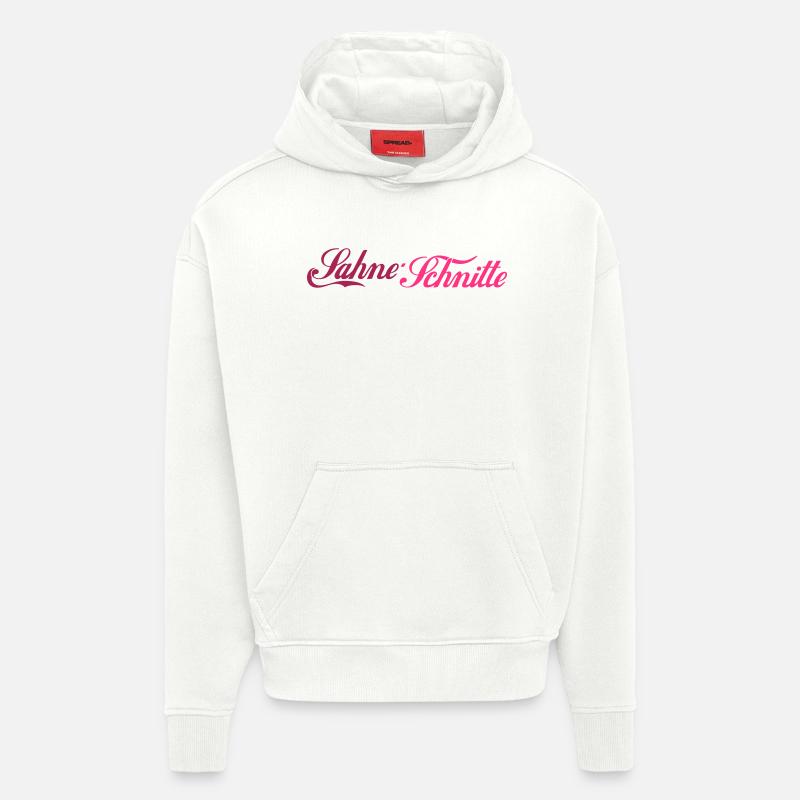 Sahne-Schnitte - Hoodie- made by SPREAD  - OFF WHITE