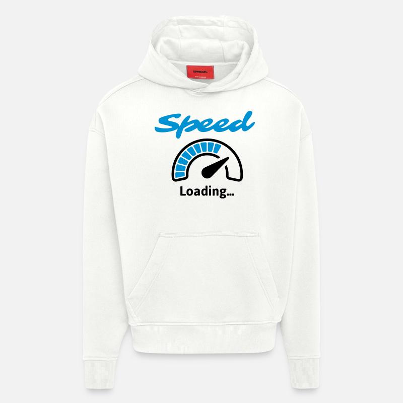 Speed Loading ... - Hoodie- made by SPREAD  - OFF WHITE