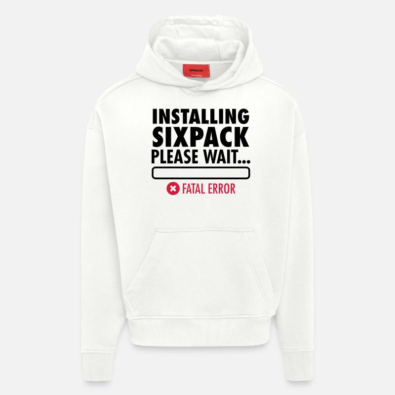 Installing Sixpack (Fatal Error) - Hoodie- made by SPREAD  - OFF WHITE