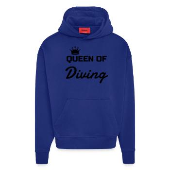 Tauchen / Taucher / Diving / Scuba Diving - Hoodie- made by SPREAD  - OFF WHITE - Vorne