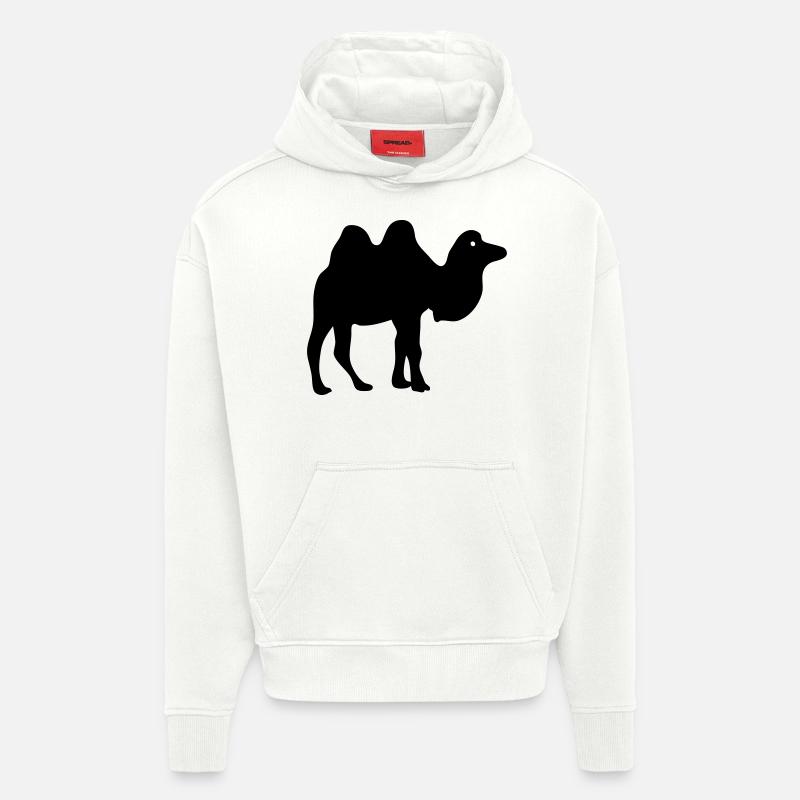 Kamel - Hoodie- made by SPREAD  - OFF WHITE