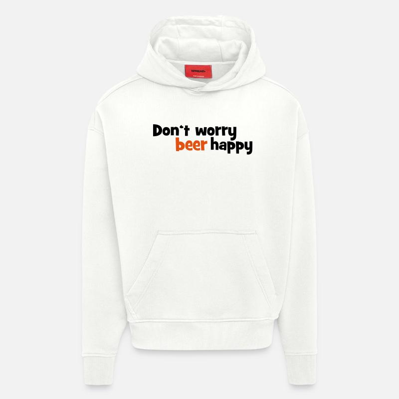 2541614 14137052 beer - Sweat à capuche bio épais oversize fabriqué en UE - OFF WHITE