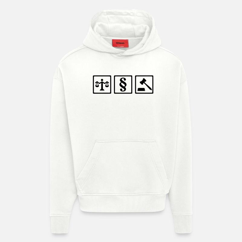 Richter - Hoodie- made by SPREAD  - OFF WHITE