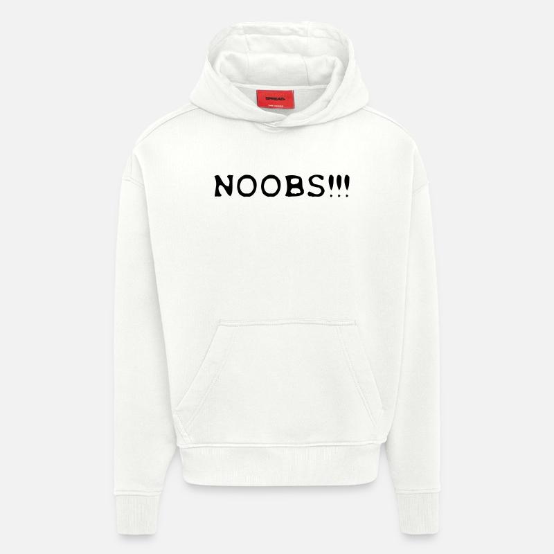 noobs - Hoodie- made by SPREAD  - OFF WHITE
