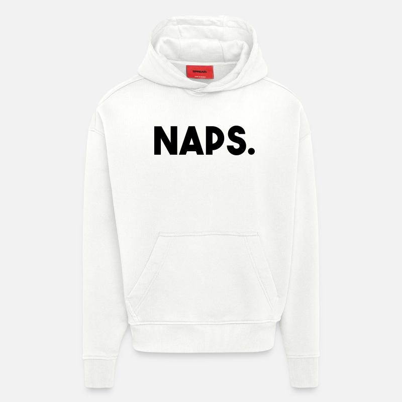 Naps - Sweat à capuche bio épais oversize fabriqué en UE - OFF WHITE