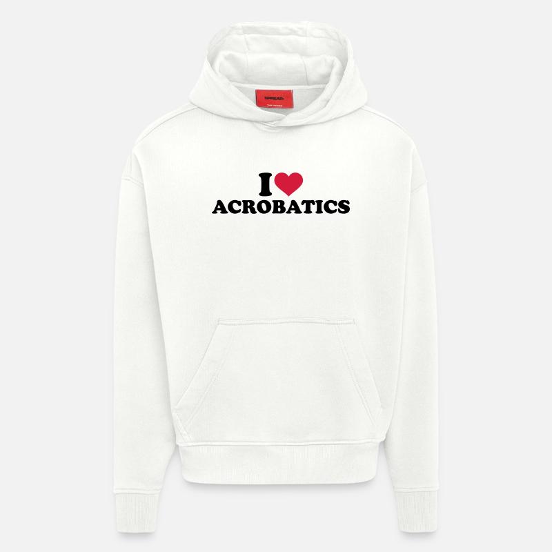 Akrobatik - Hoodie- made by SPREAD  - OFF WHITE
