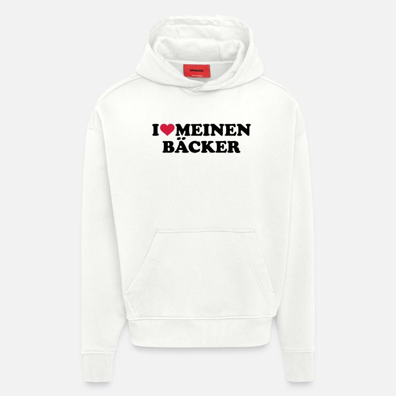 Bäcker - Hoodie- made by SPREAD  - OFF WHITE