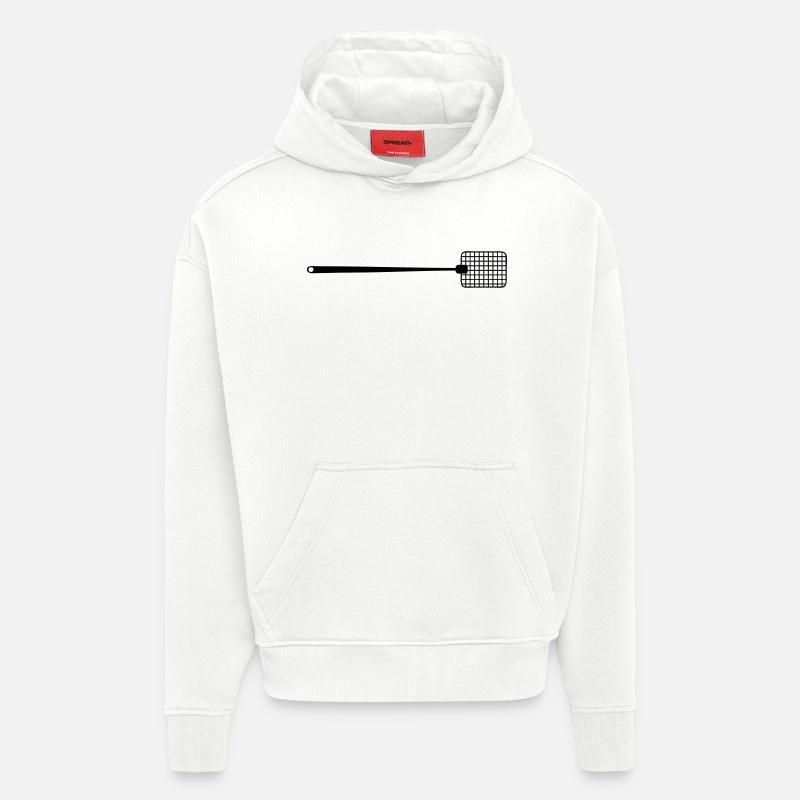 Fliegenklatsche - Hoodie- made by SPREAD - OFF WHITE
