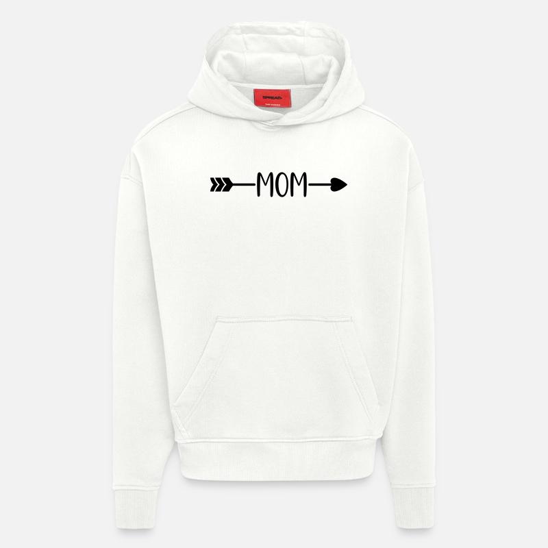 Maman - Sweat à capuche bio épais oversize fabriqué en UE - OFF WHITE