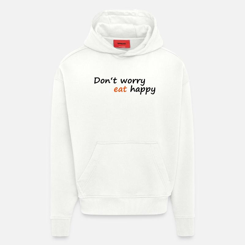 manger - Sweat à capuche bio épais oversize fabriqué en UE - OFF WHITE