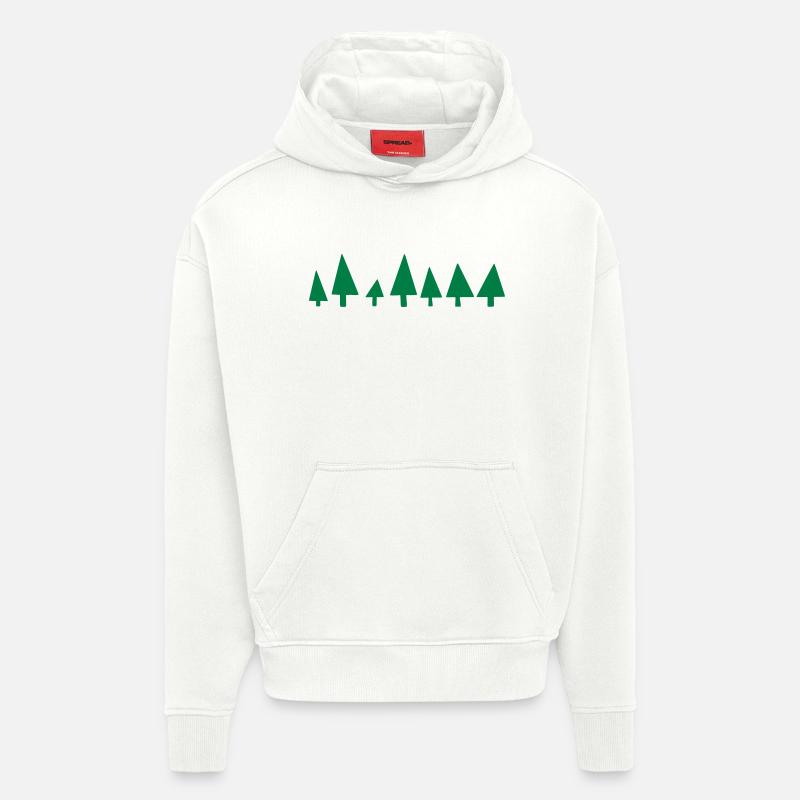 Tannenbaum - Hoodie- made by SPREAD  - OFF WHITE