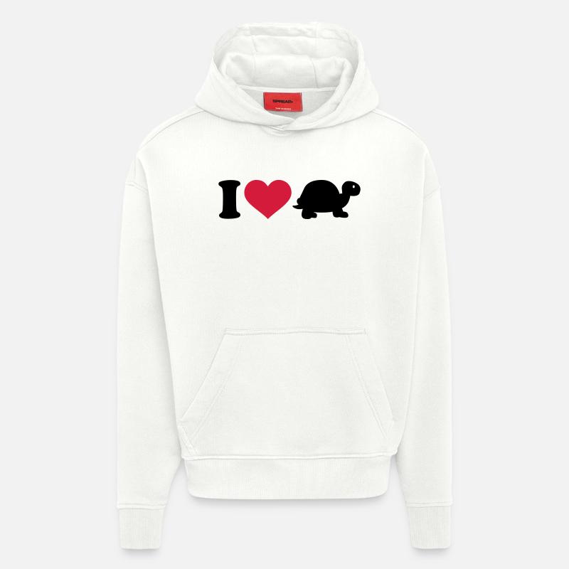 Schildkröte - Hoodie- made by SPREAD  - OFF WHITE