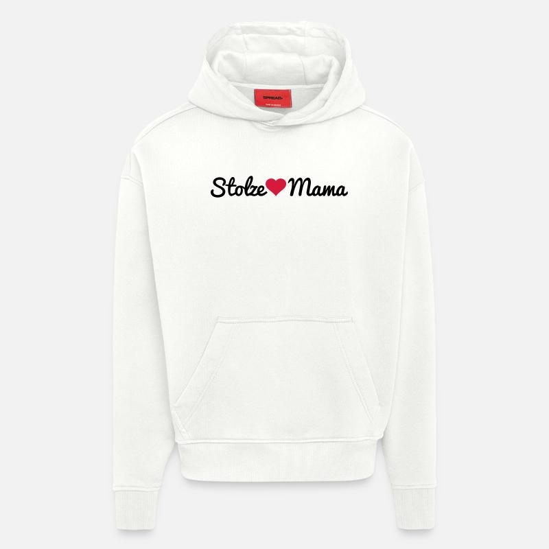Stolze Mama - Hoodie- made by SPREAD  - OFF WHITE