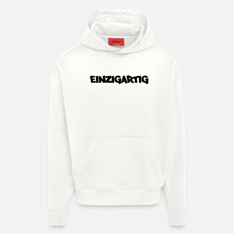 einzigartig - Hoodie- made by SPREAD  - OFF WHITE