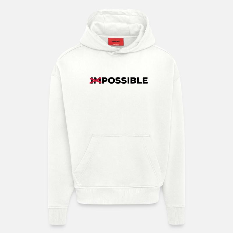 Possible possible feasible solution - Hoodie- made by SPREAD  - OFF WHITE
