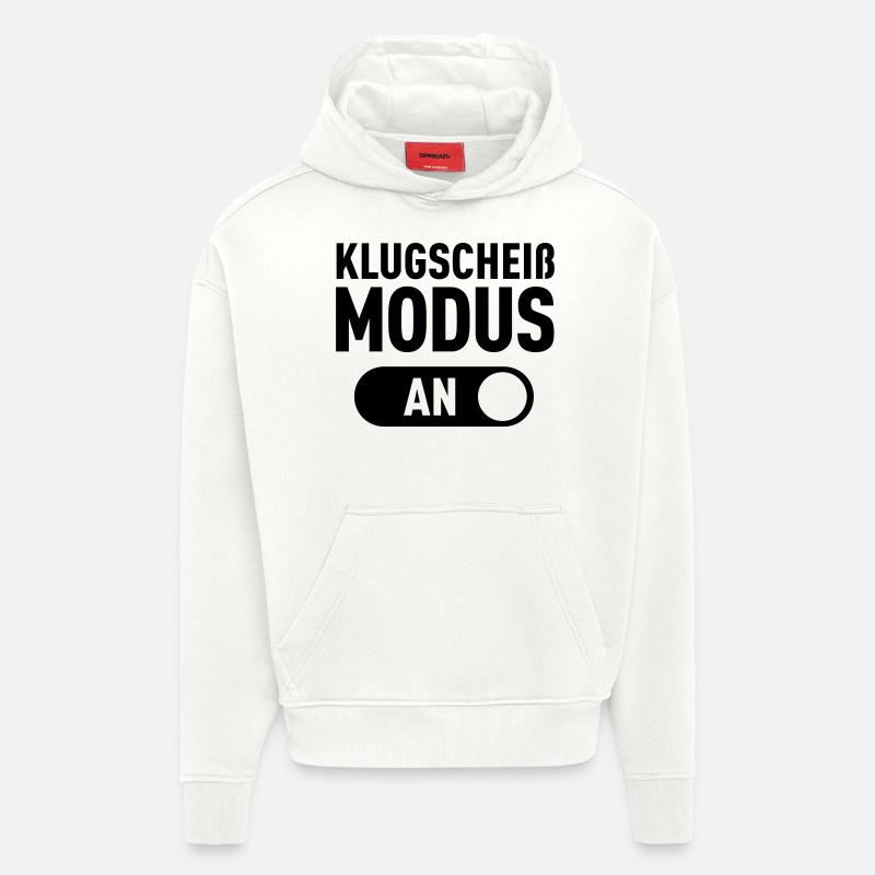 Klug shit mode (On) - Hoodie- made by SPREAD - OFF WHITE