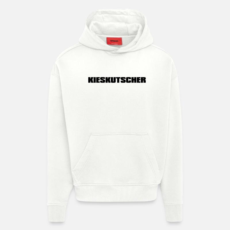 Kieskutscher, Kiesfahrer - Hoodie- made by SPREAD  - OFF WHITE