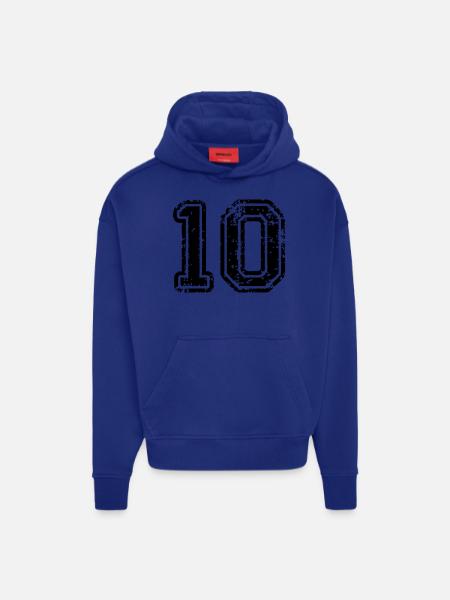 10 - Nummer - Hoodie- made by SPREAD - OFF WHITE