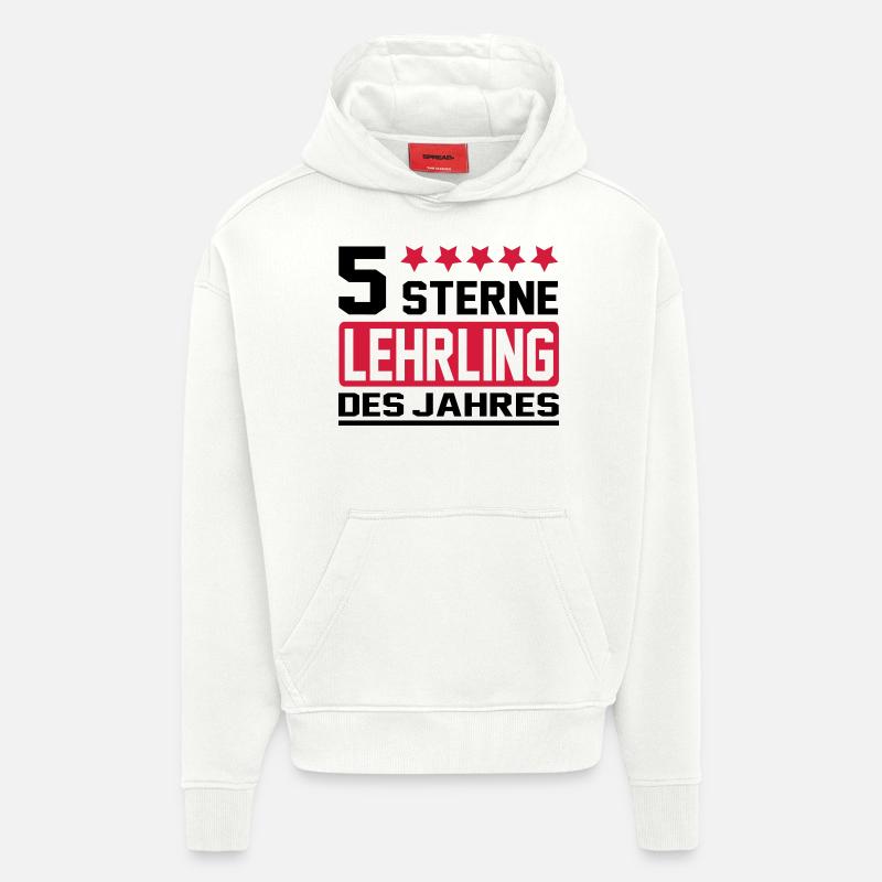 lehrling - Hoodie- made by SPREAD  - OFF WHITE