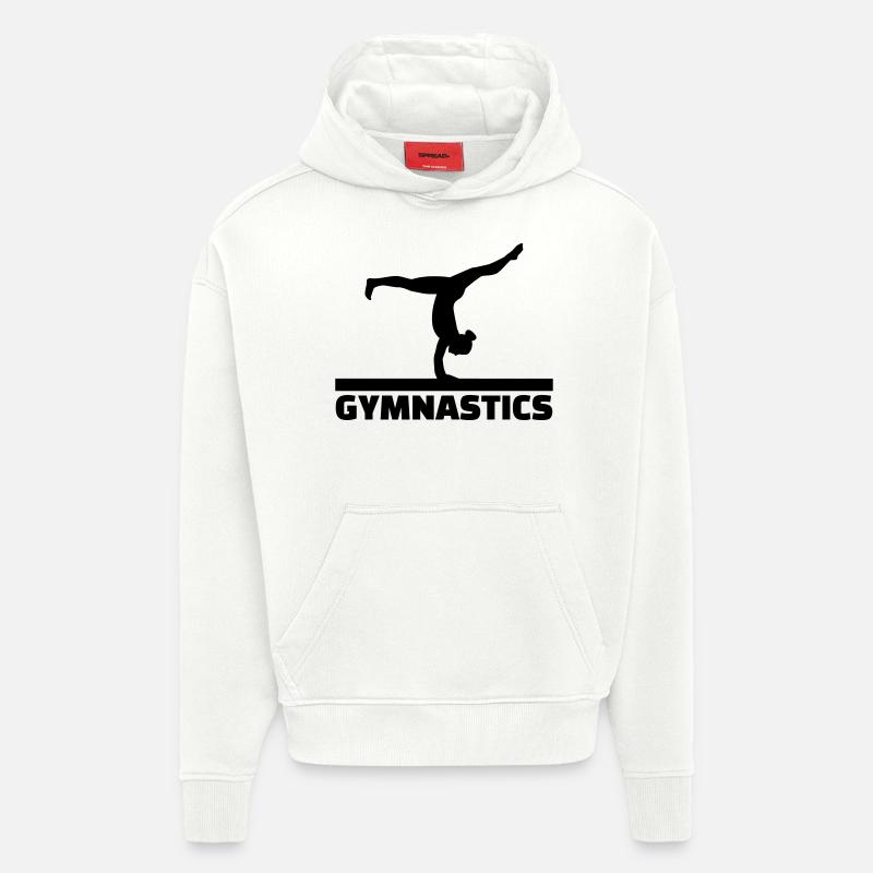 Turnen - Hoodie- made by SPREAD  - OFF WHITE