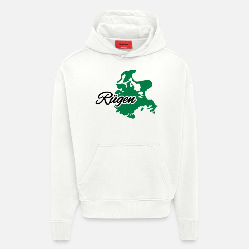 Rügen - Hoodie- made by SPREAD  - OFF WHITE