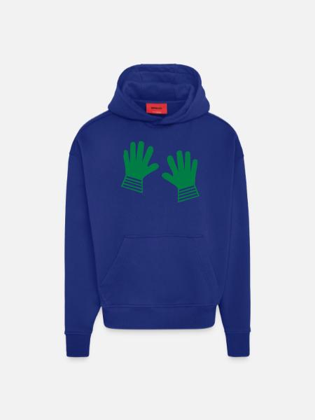 handschuh - Hoodie- made by SPREAD - OFF WHITE