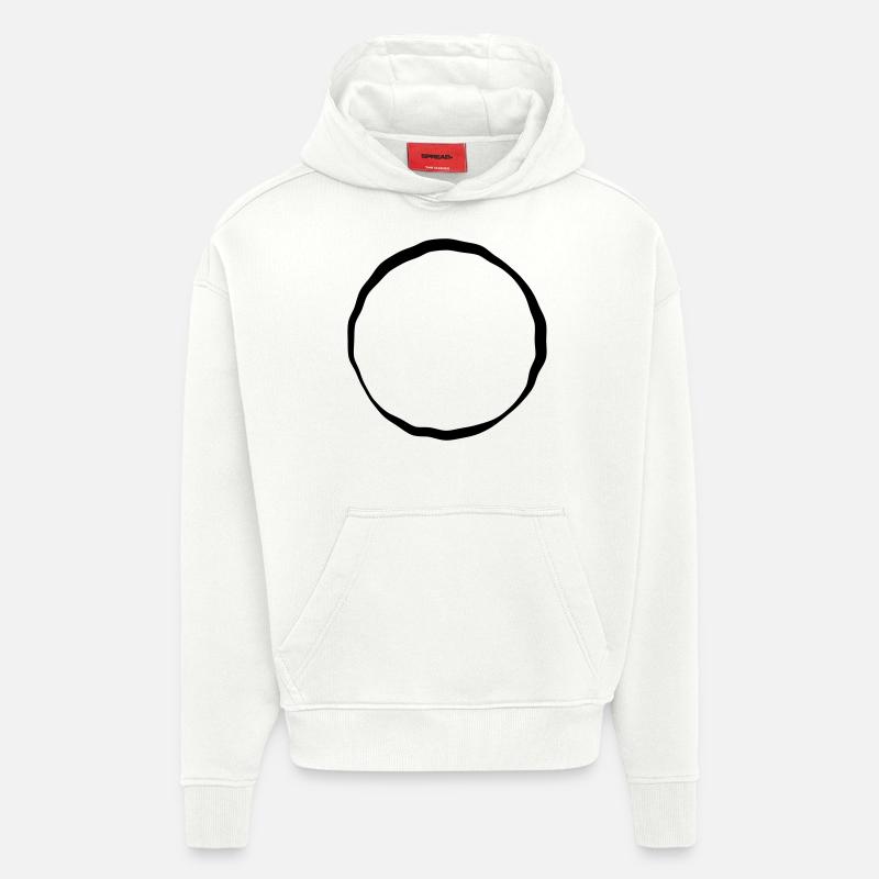 Lebenskreis - Hoodie- made by SPREAD  - OFF WHITE